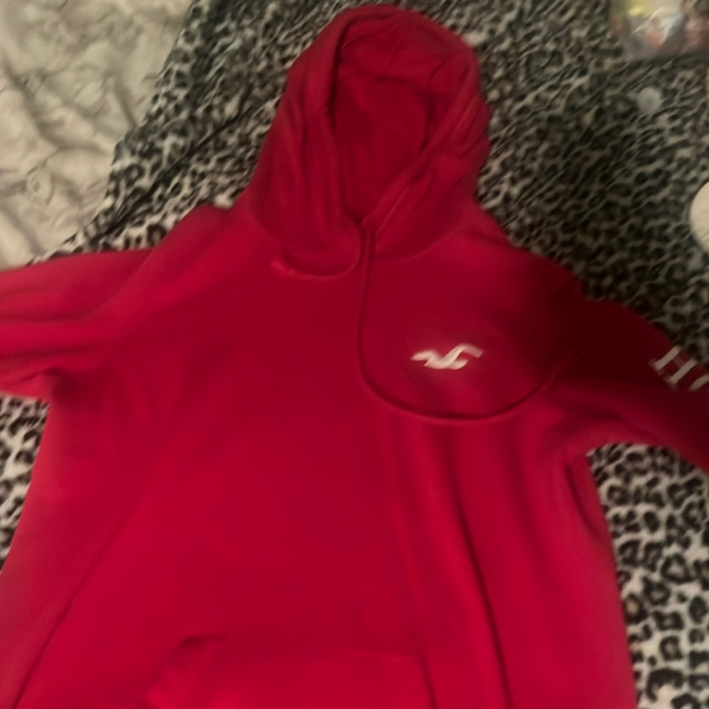 Hollister Cute Red Hoodie